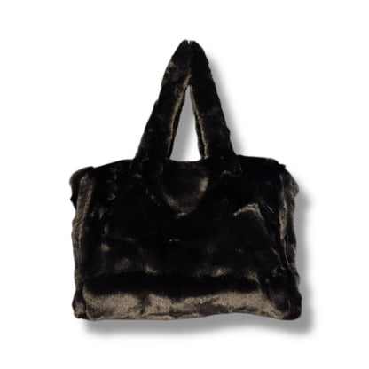 Пухена дамска чанта