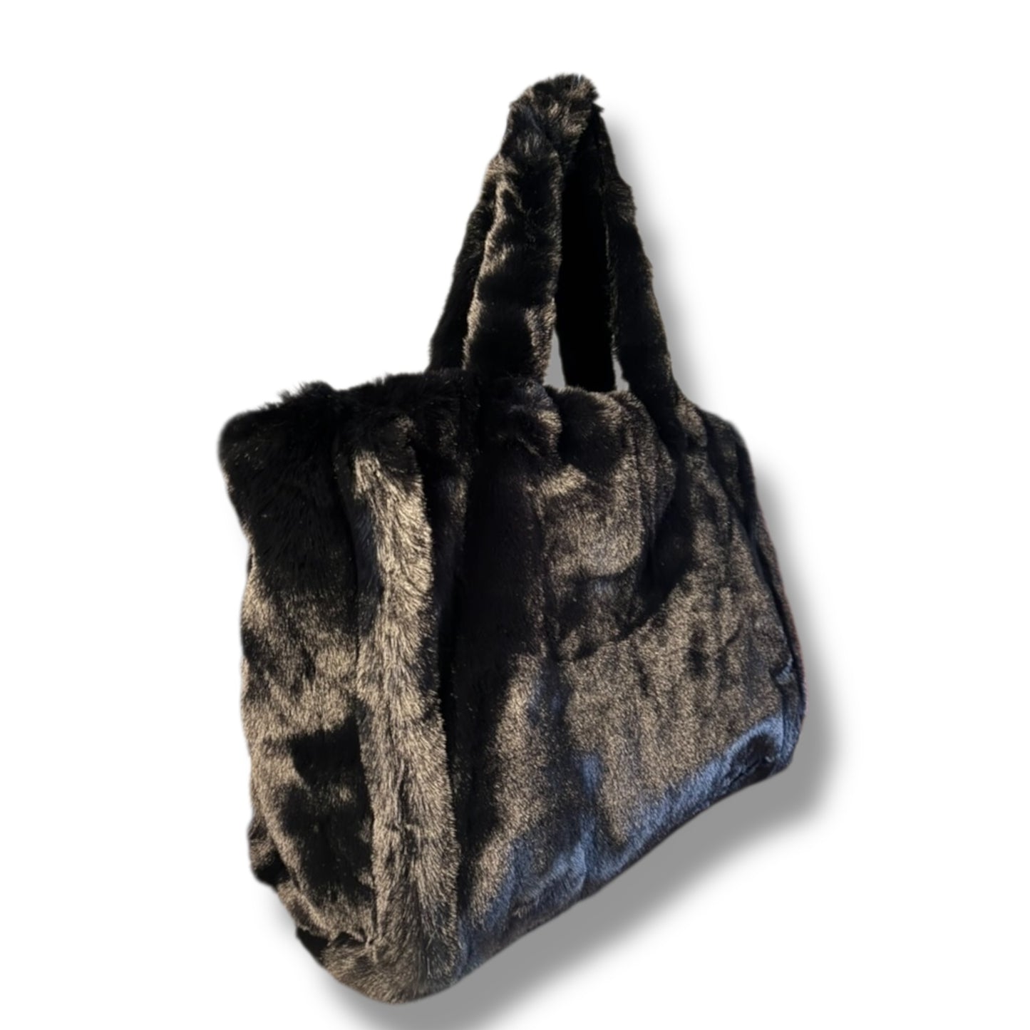 Пухена дамска чанта